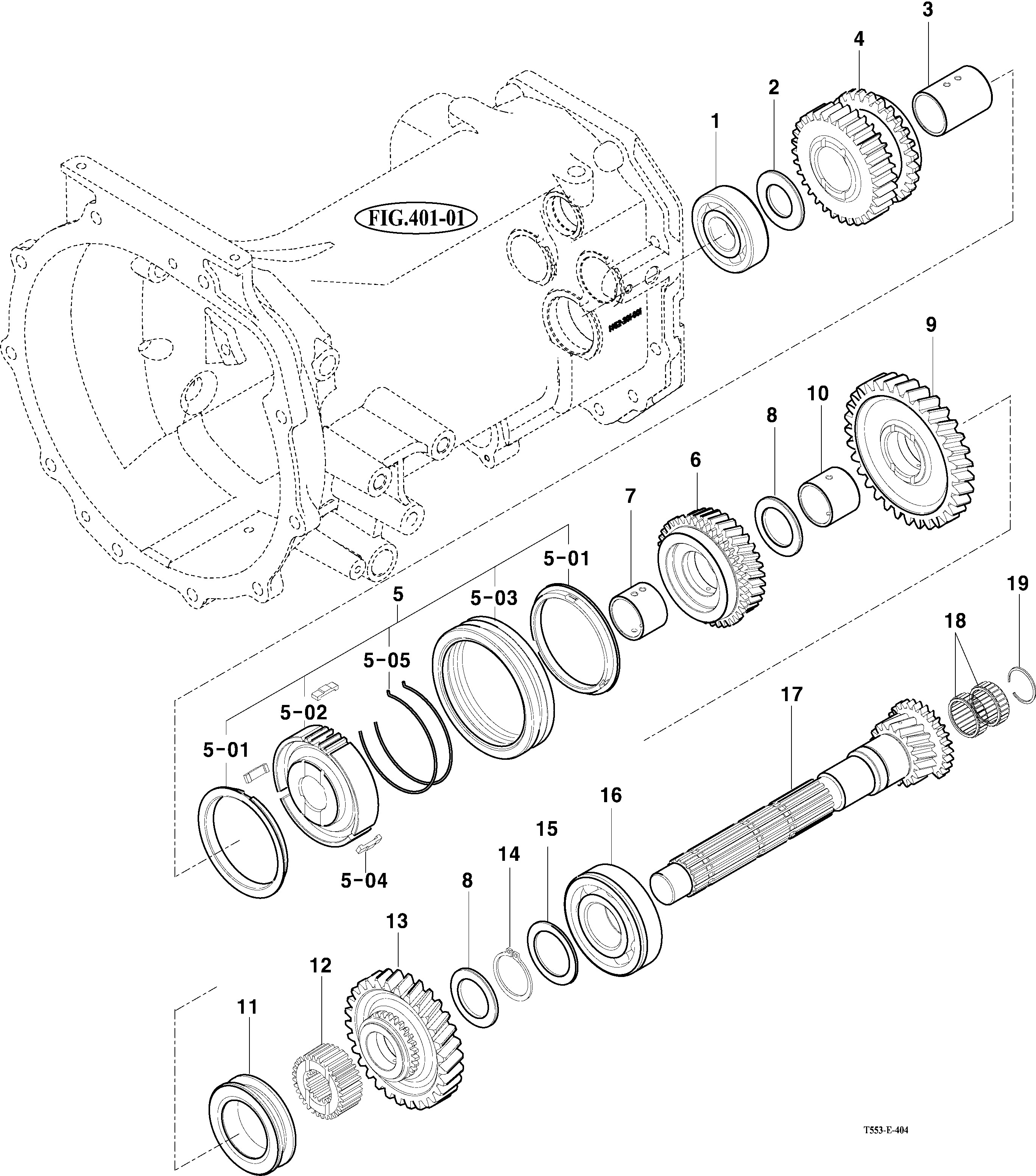 404 - MAIN SHIFT GEARS