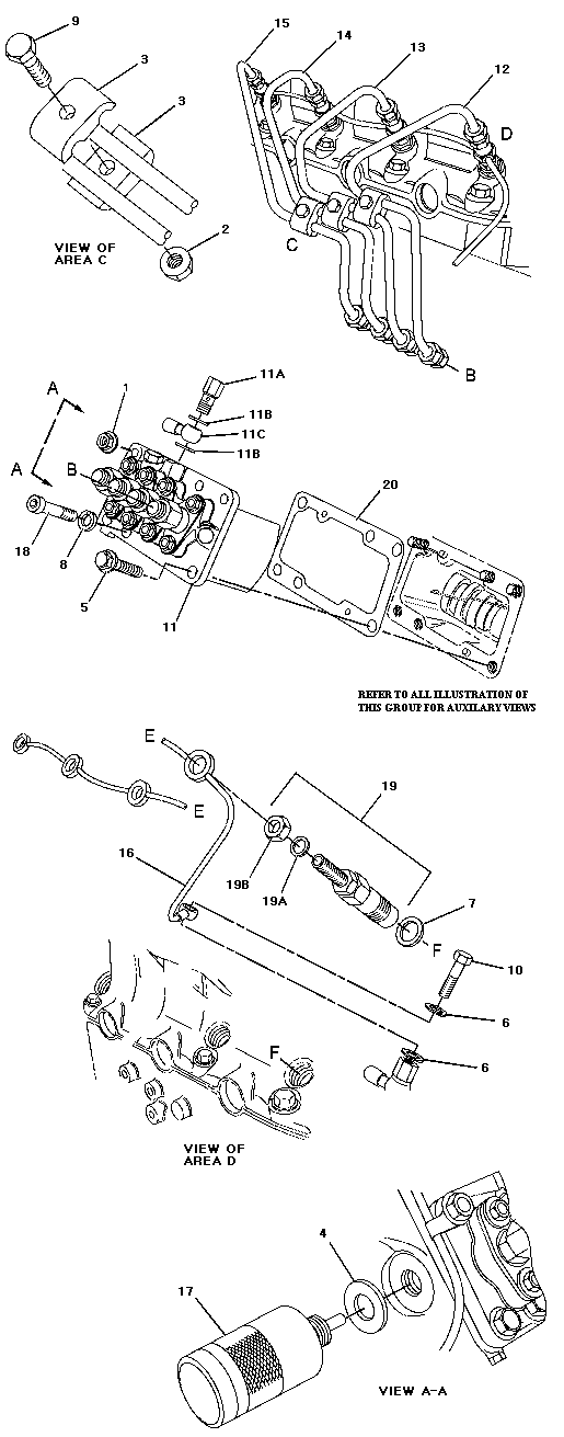 114 - PUMP GROUP-FUEL INJECTION