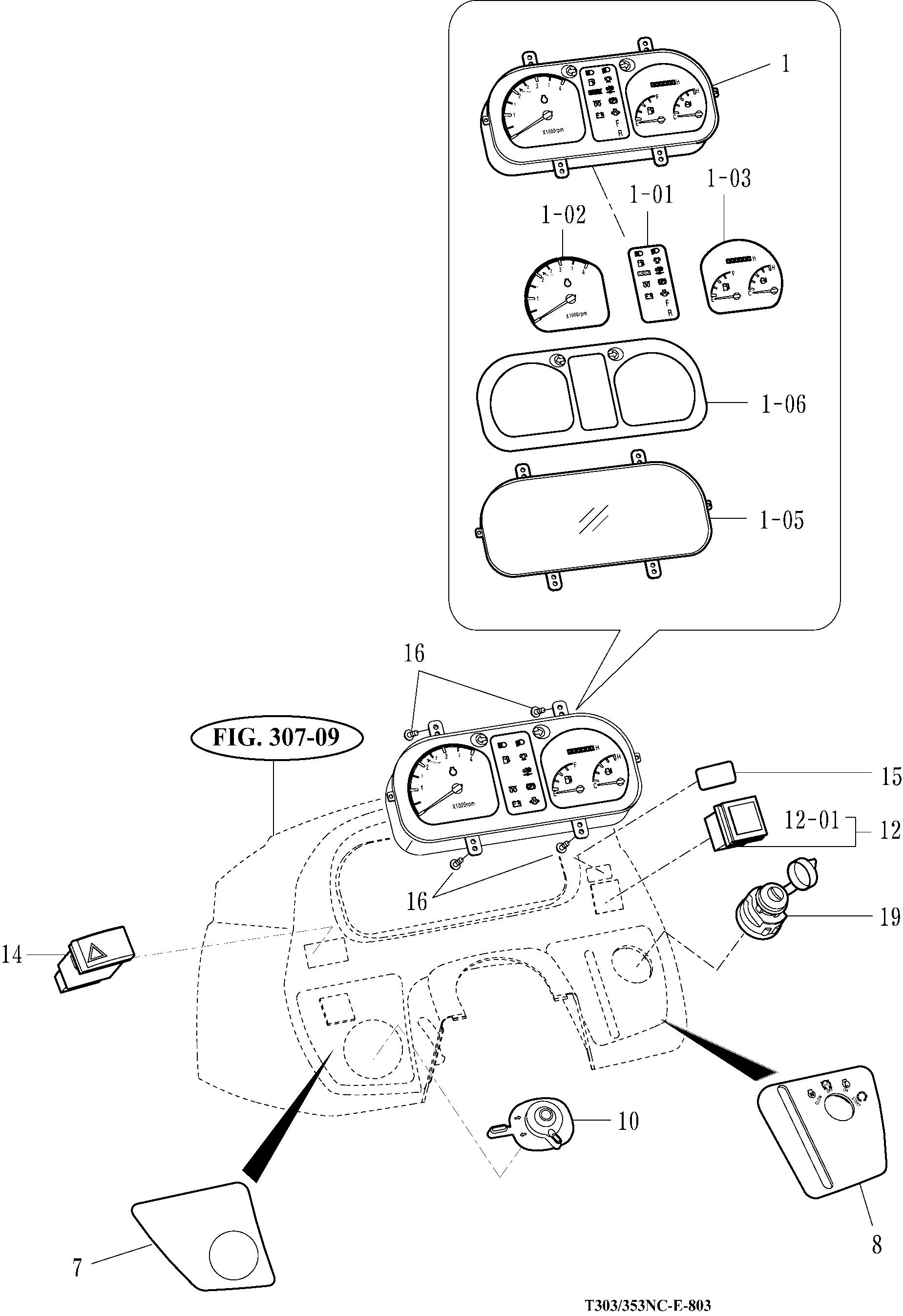 803 - INSTRUMENT PANEL