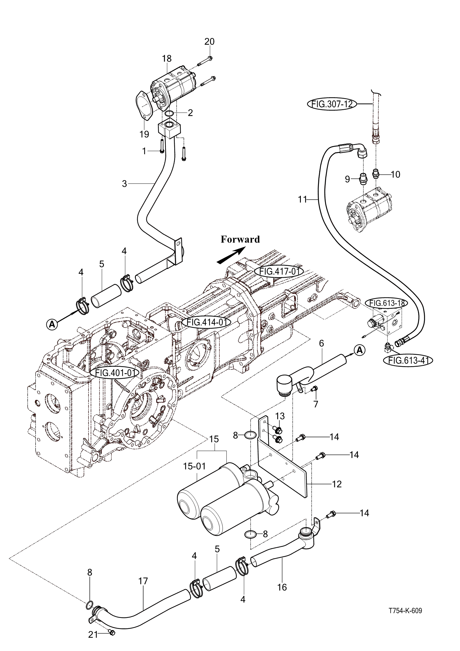 609 - HYDRAULIC PIPE