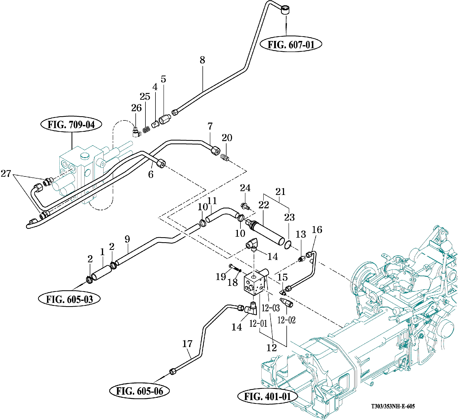 605 - HYDRAULIC PIPE (1)