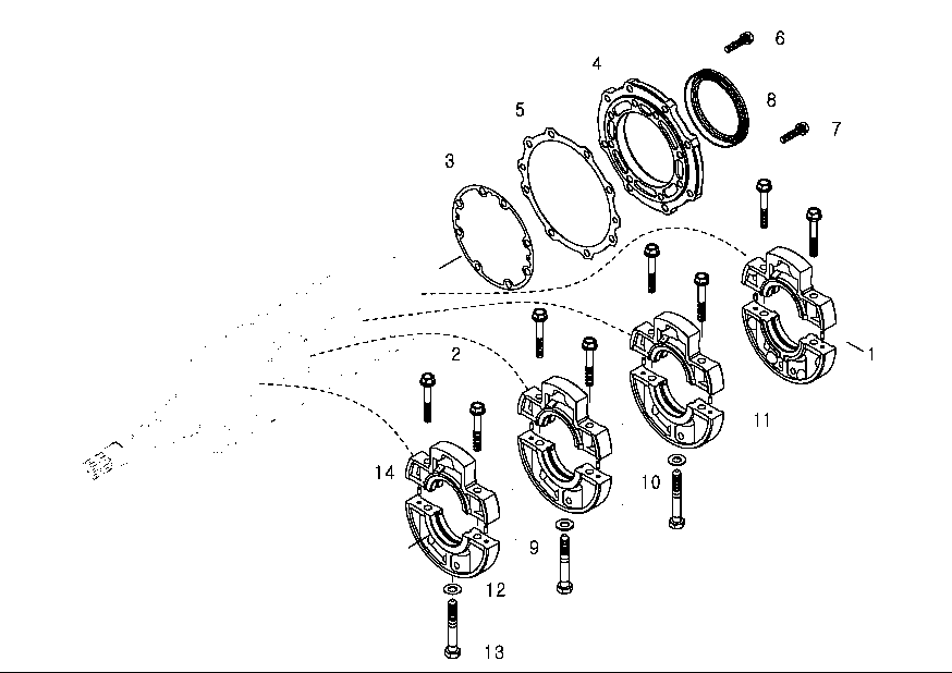 105 - MAIN BEARING CASE GROUP 105 - MAIN BEARING CASE GROUP