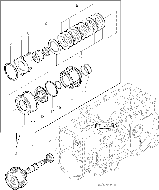 405 - P.T.O DRIVE SHAFT