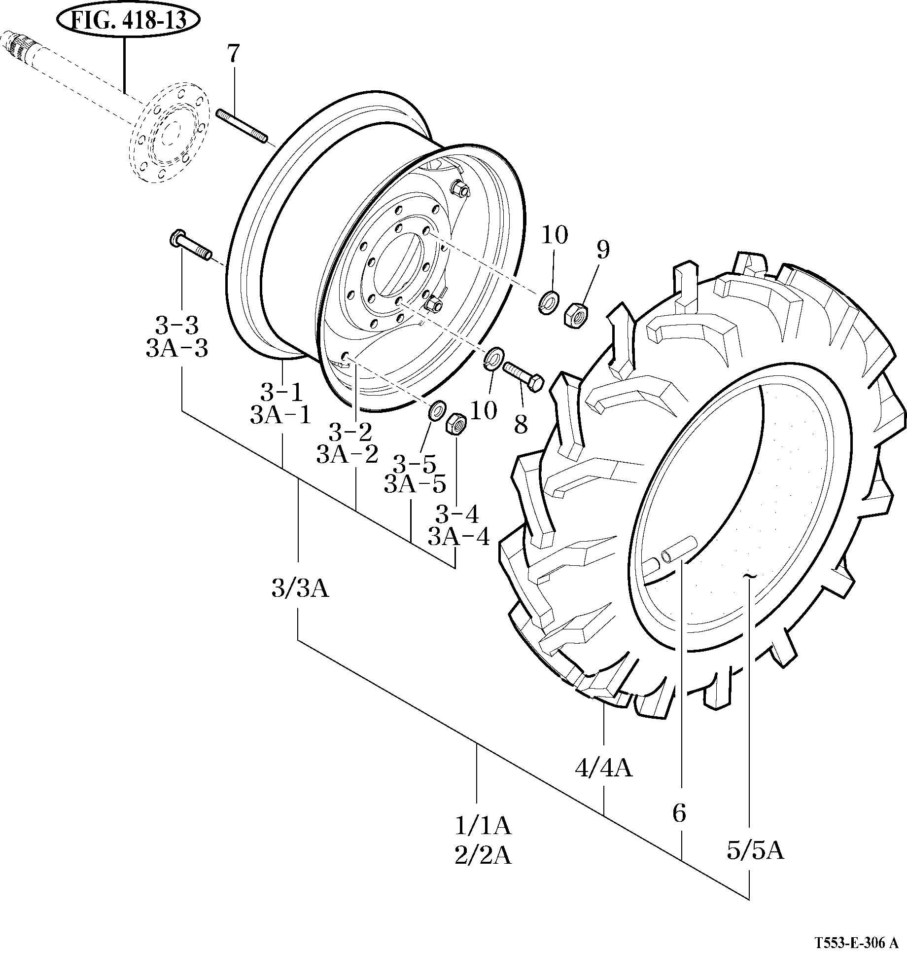 306A - REAR WHEEL