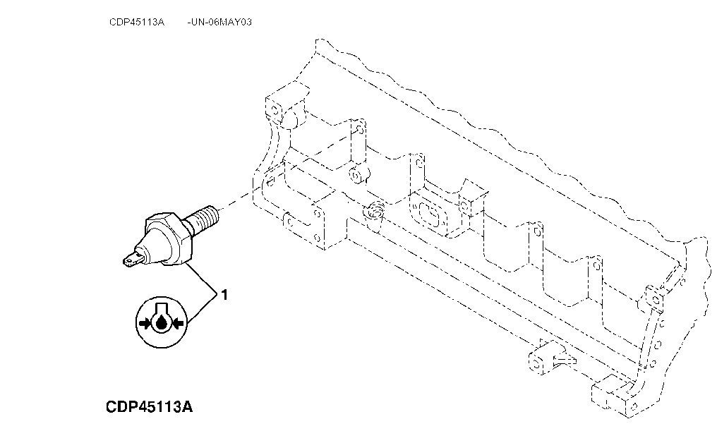 122 - OIL PRESSURE SWITCH