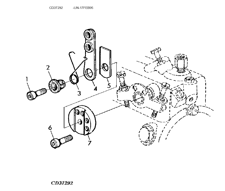 137 - FUEL INJECTION PUMP LINK