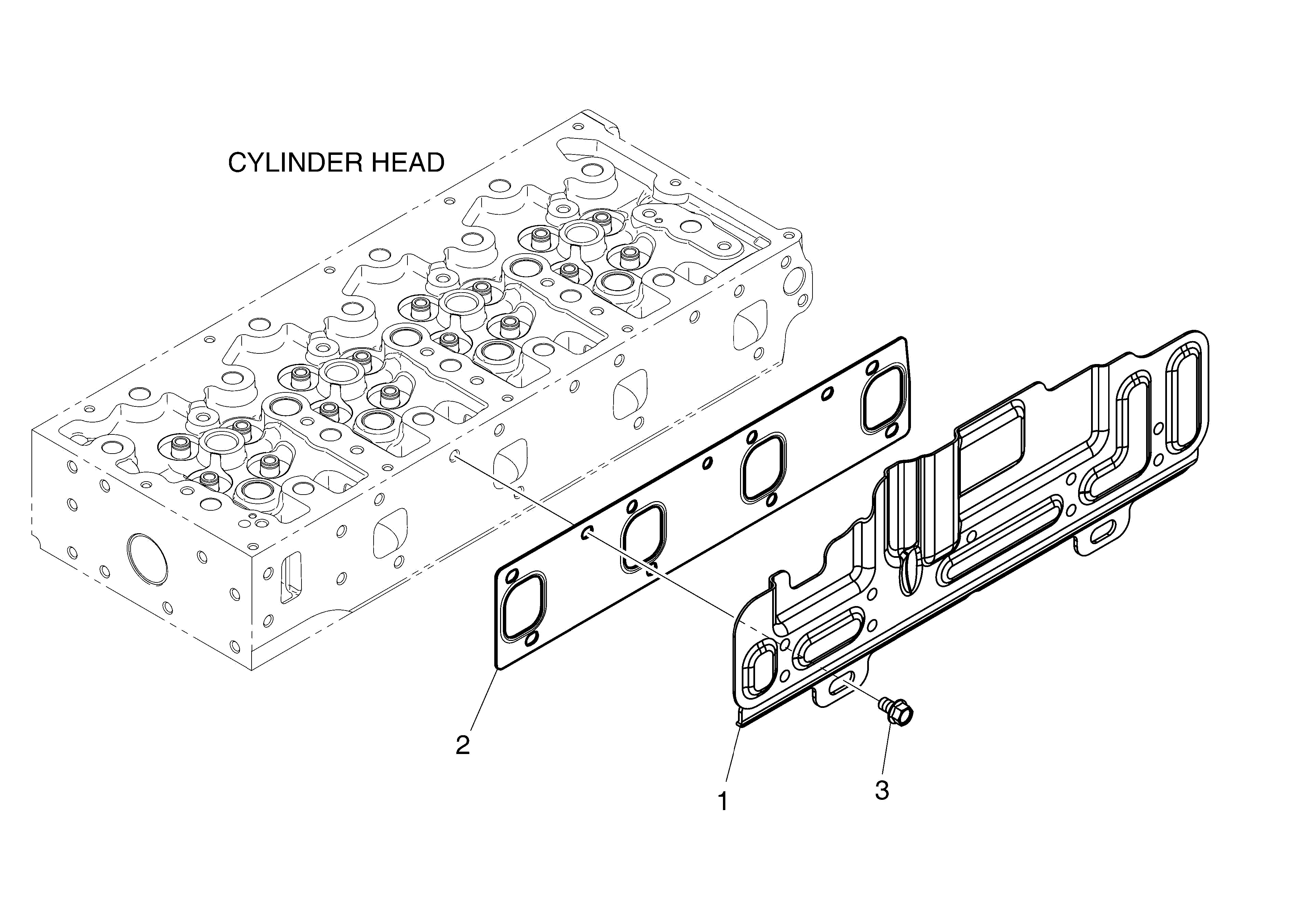 133 - EXHAUST MANIFOLD