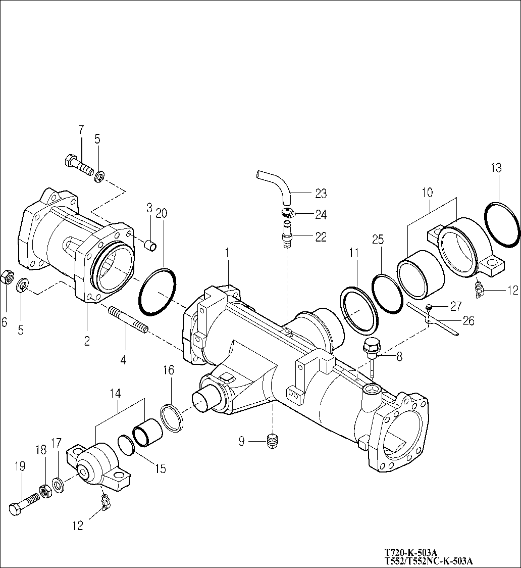 503 - FRONT AXLE HOUSING