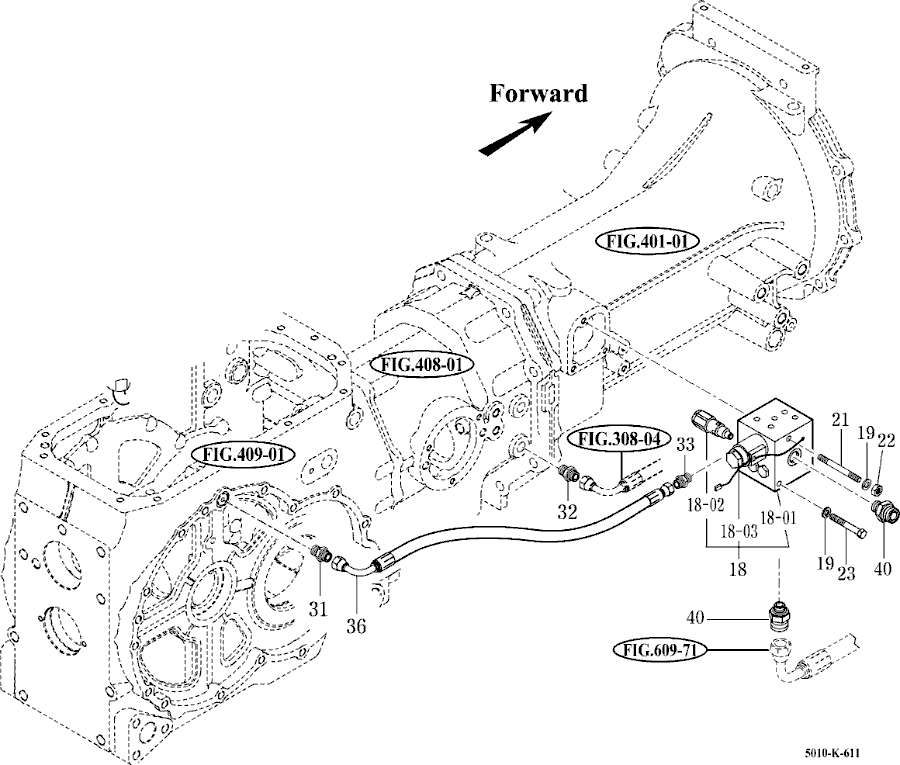 611 - HYDRAULIC HOSE(B)