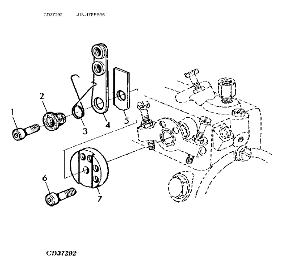 137 - FUEL INJECTION PUMP LINK