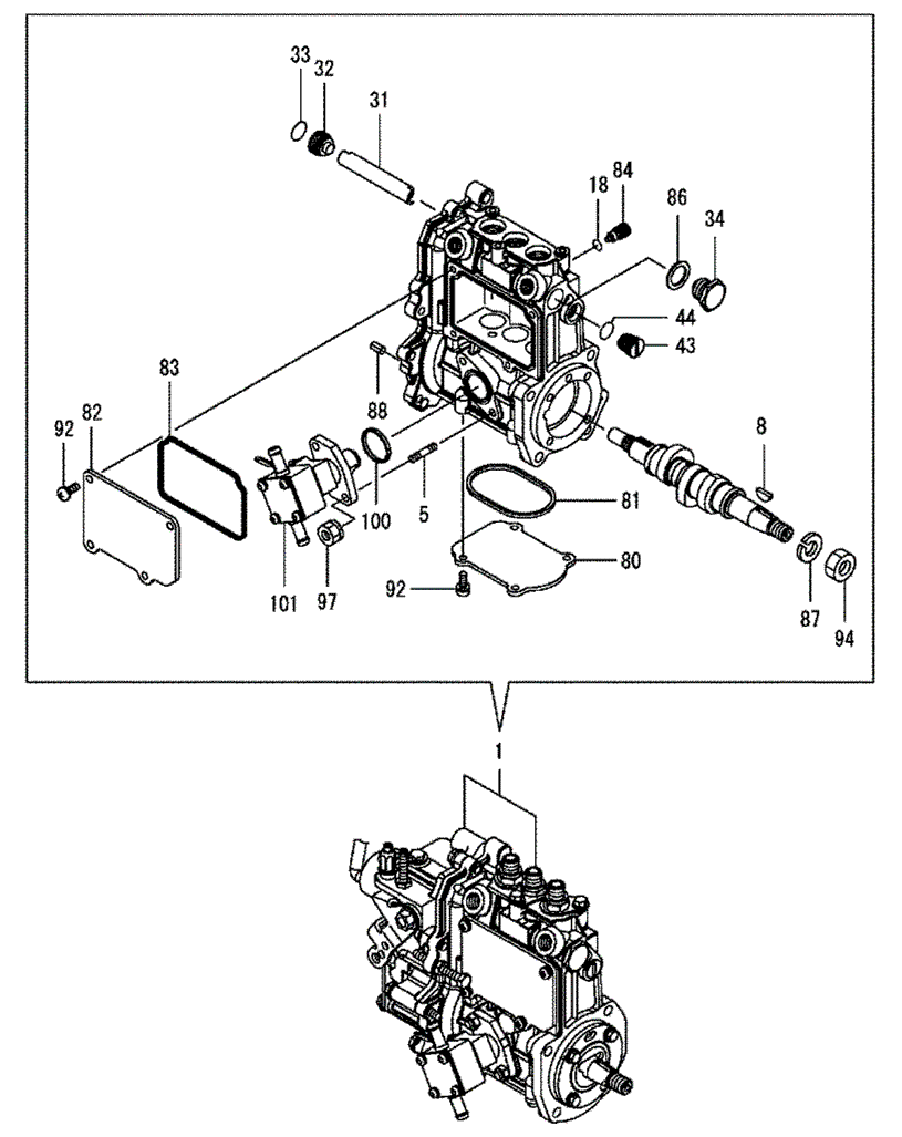 110 - FUEL INJECTION PUMP