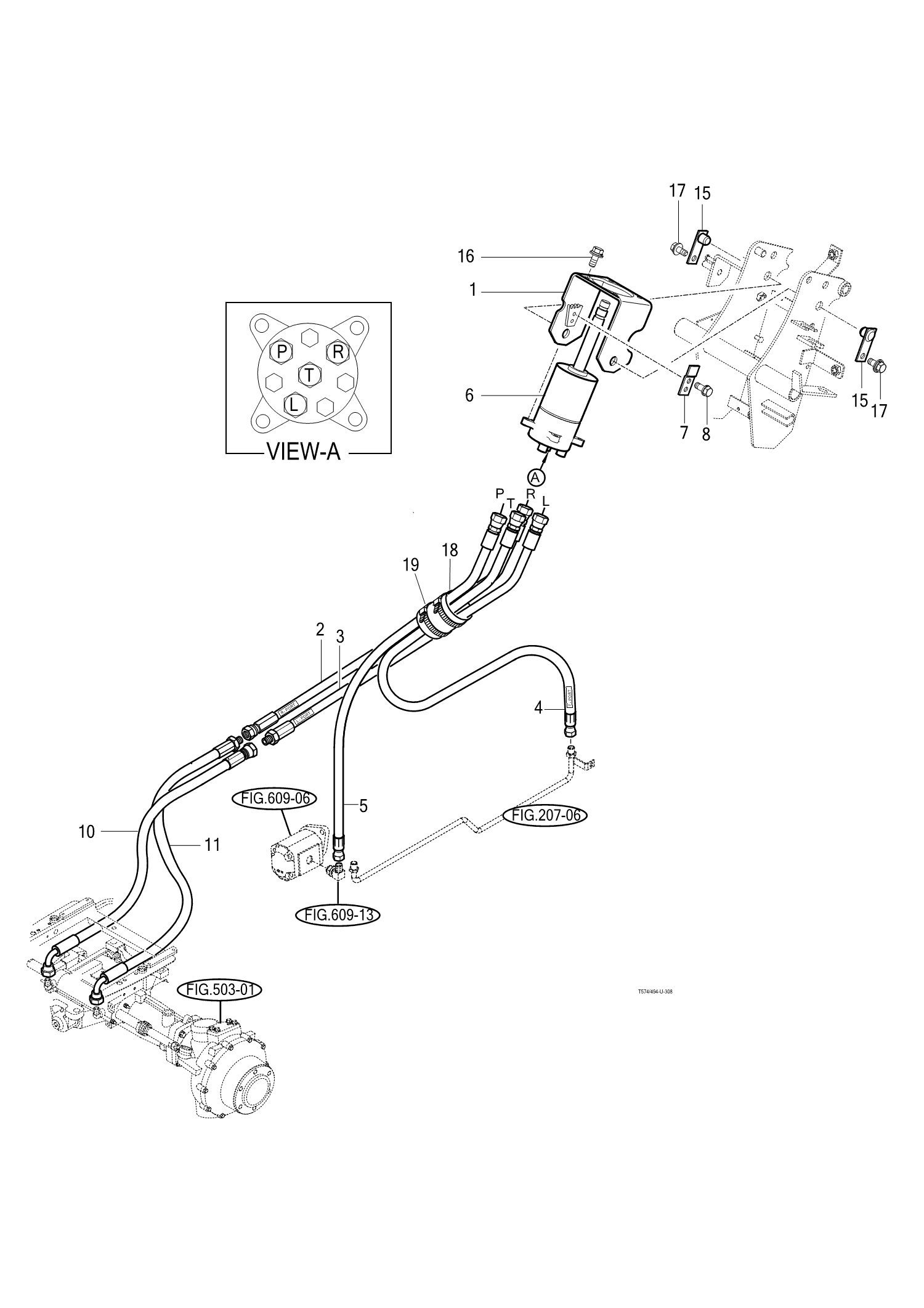 308 - POWER STEERING VALVE