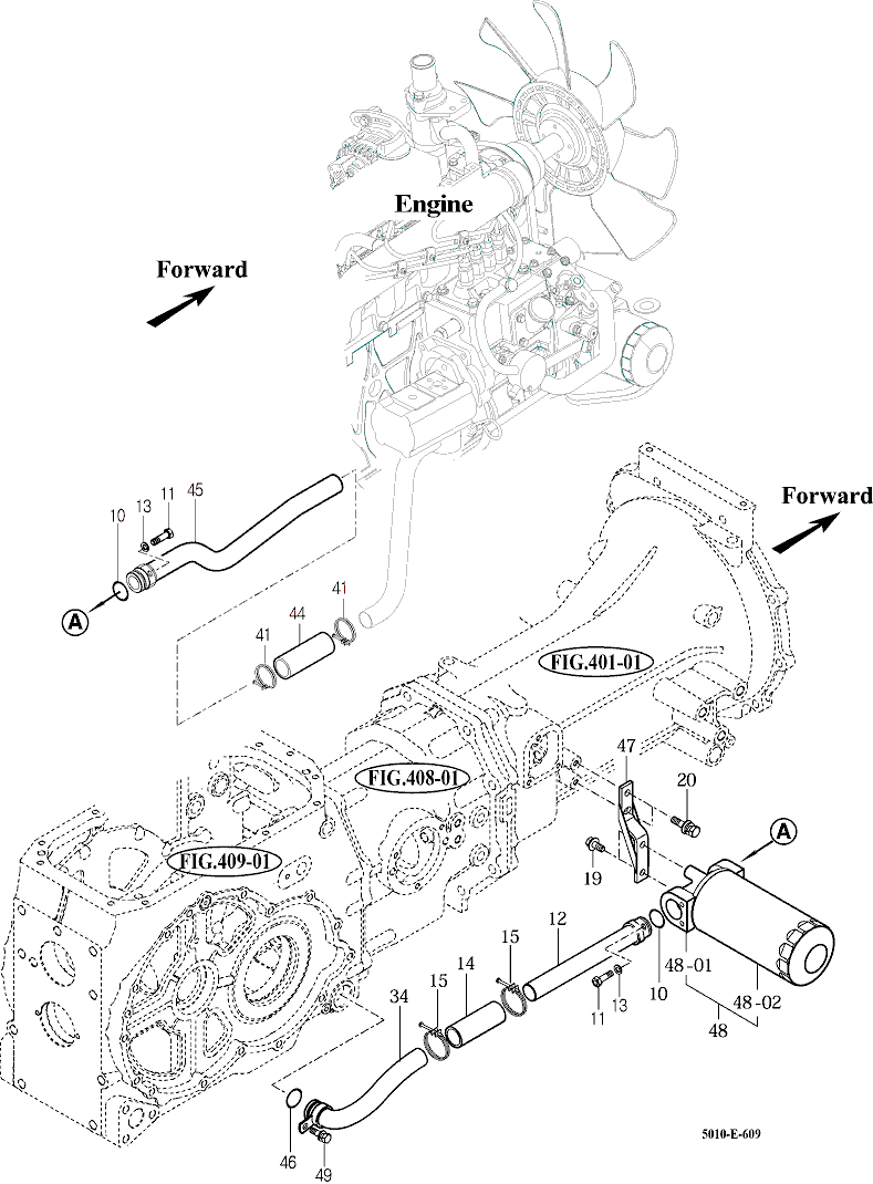 609 - HYDRAULIC PIPE