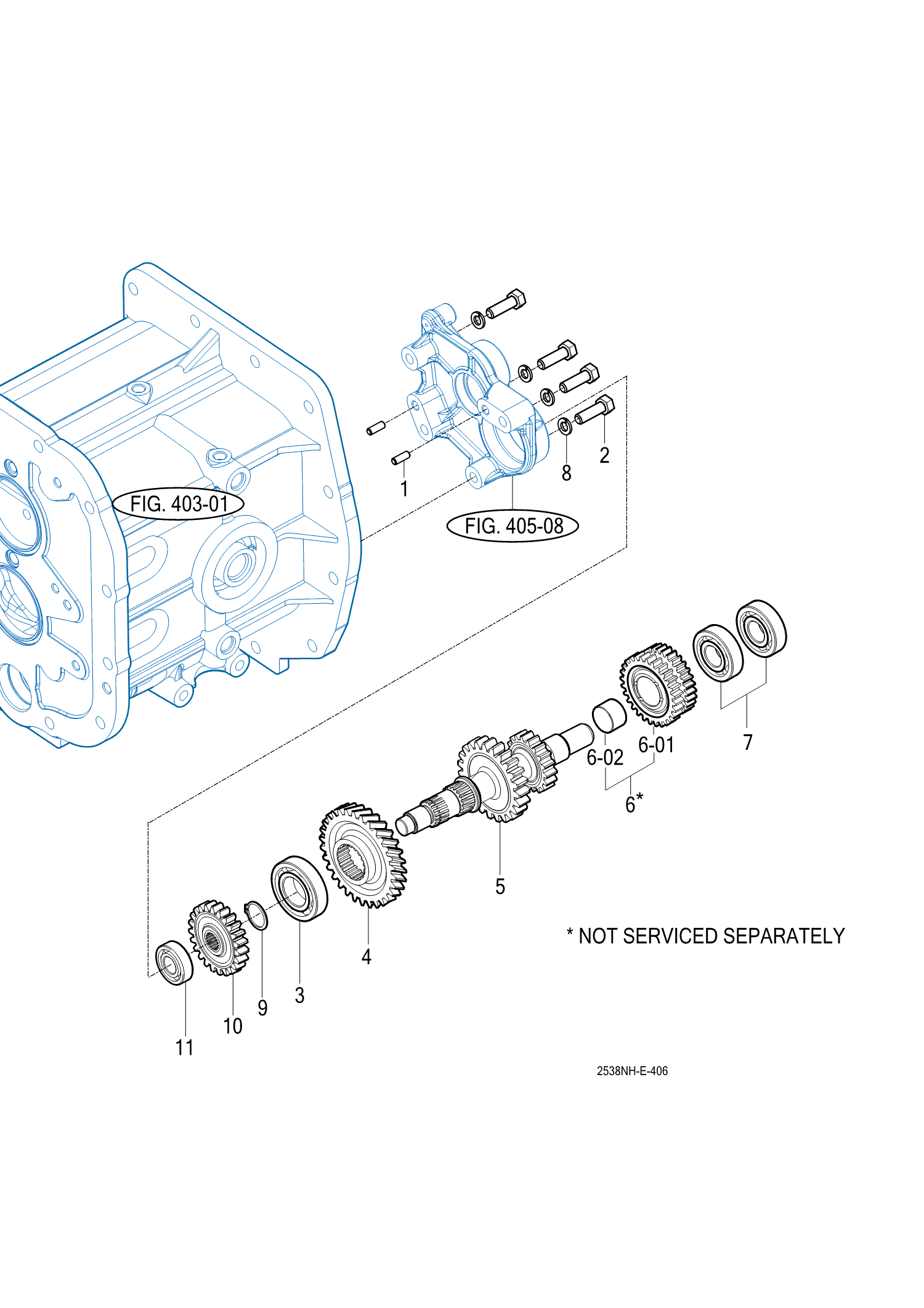 406 - SUB CHANGE GEARS 406 - SUB CHANGE GEARS