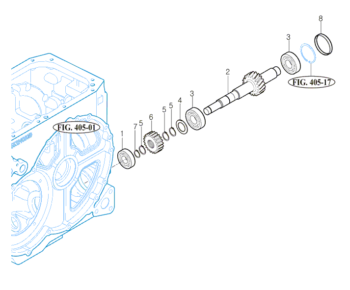 414 - MID PTO DRIVE(OPTION)