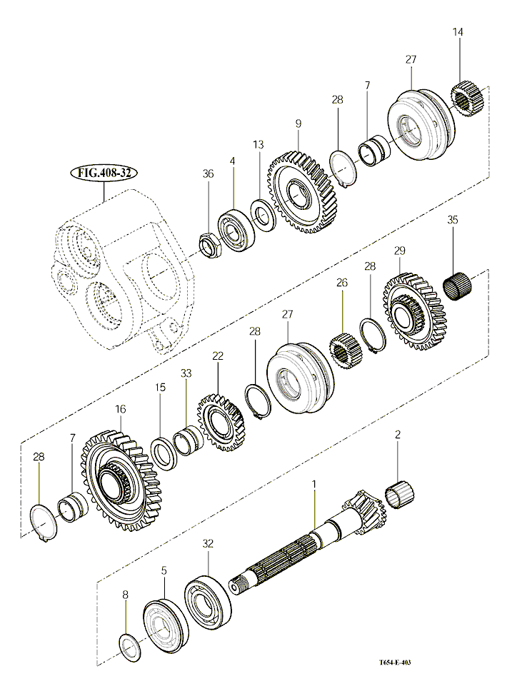 403 - CHANGE GEARS 403 - CHANGE GEARS