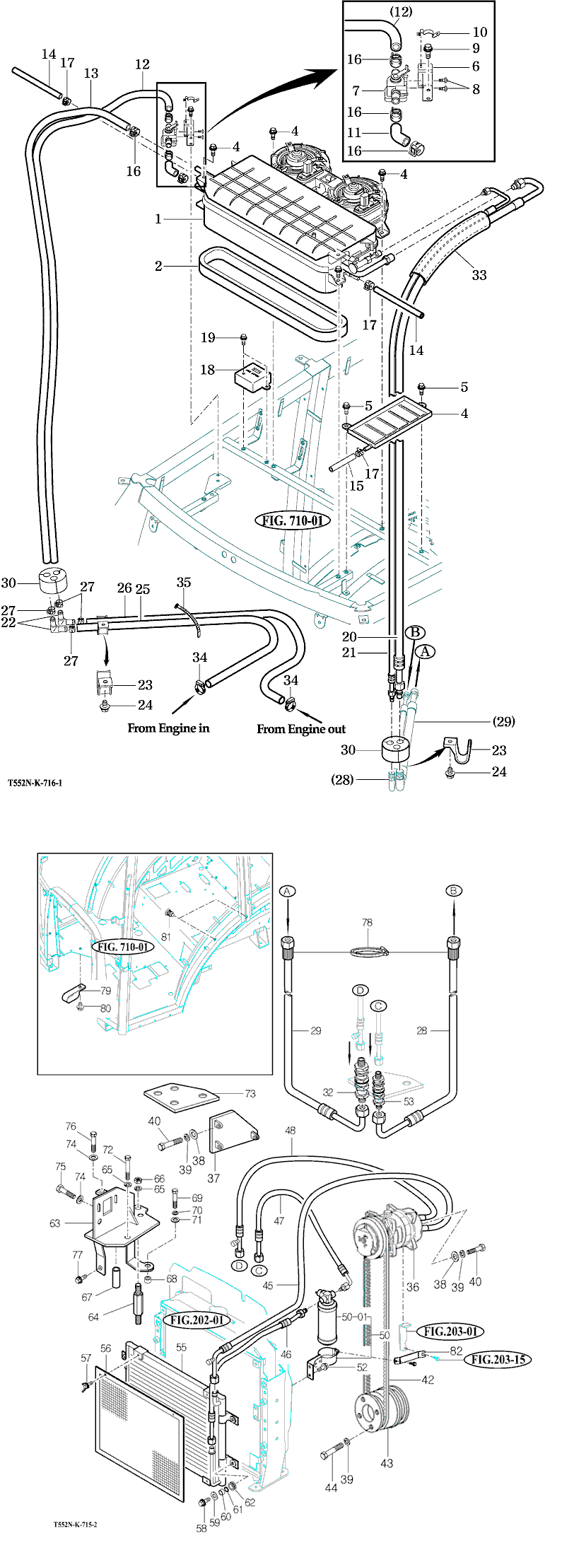 716 - HEATER AND AIR CONDITIONER