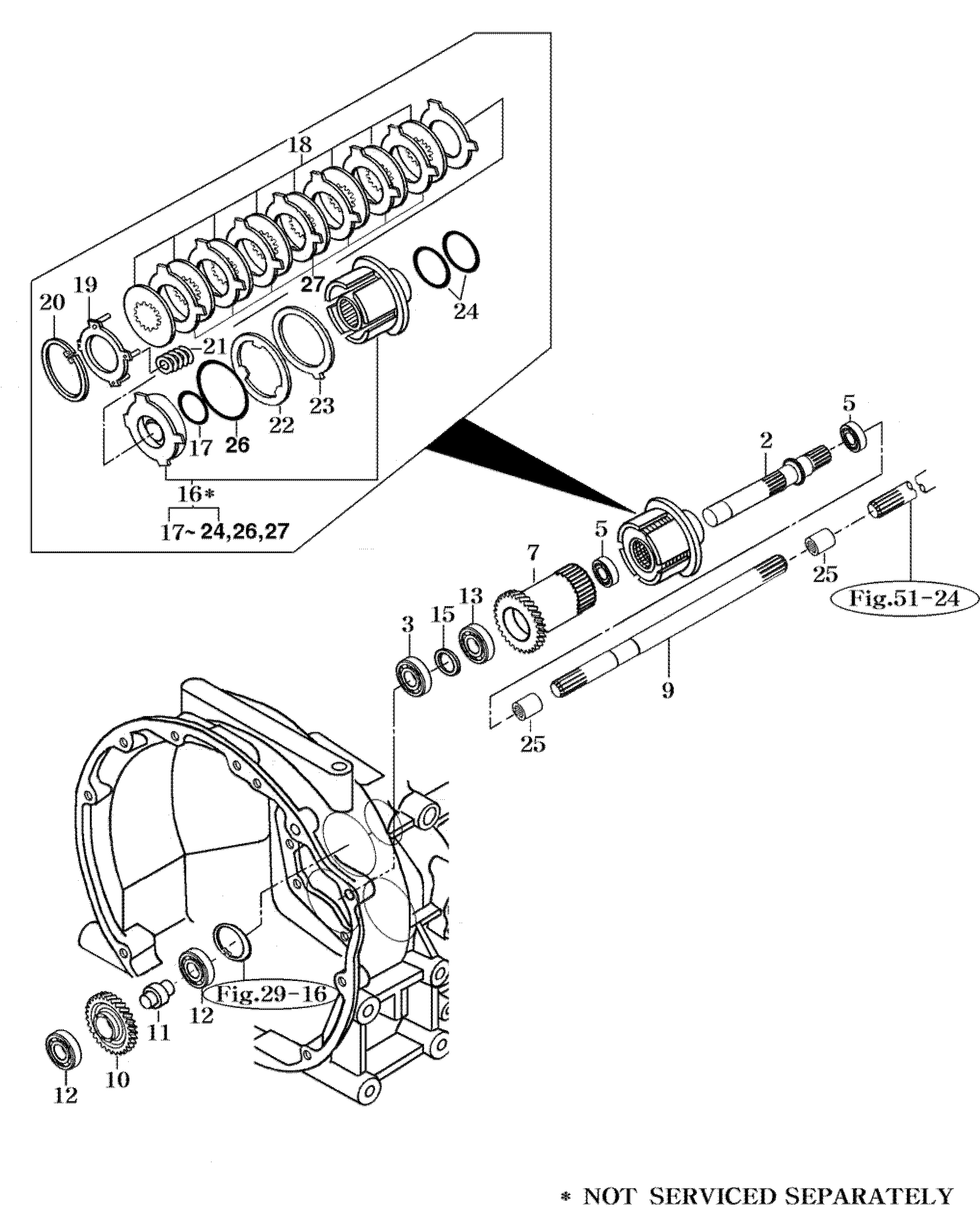 036 - P.T.O DRIVE SHAFT