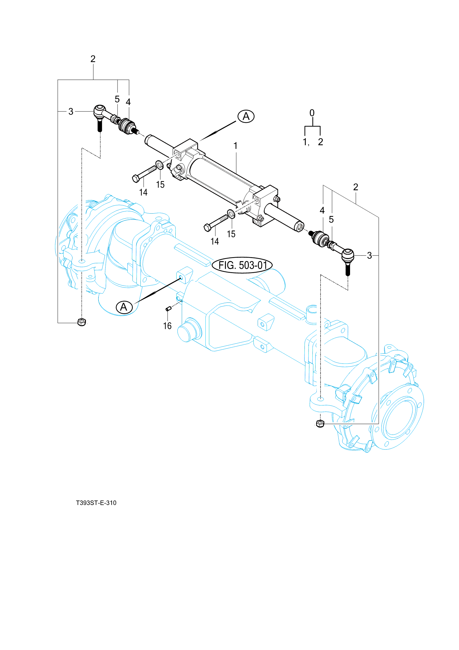 309 - STEERING CYLINDER (2020-10-10 ~)