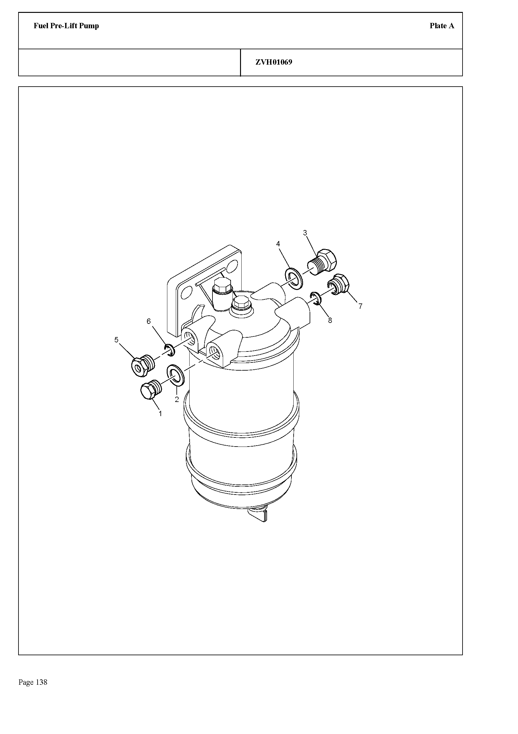 158 - FUEL PRE-LIFT PUMP
