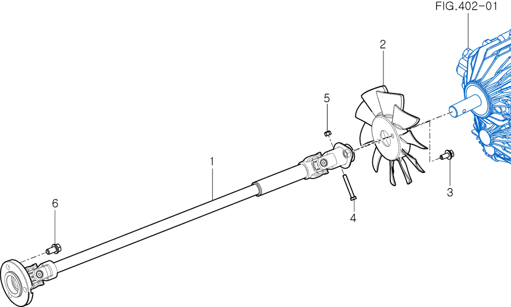 401 - INPUT SHAFT