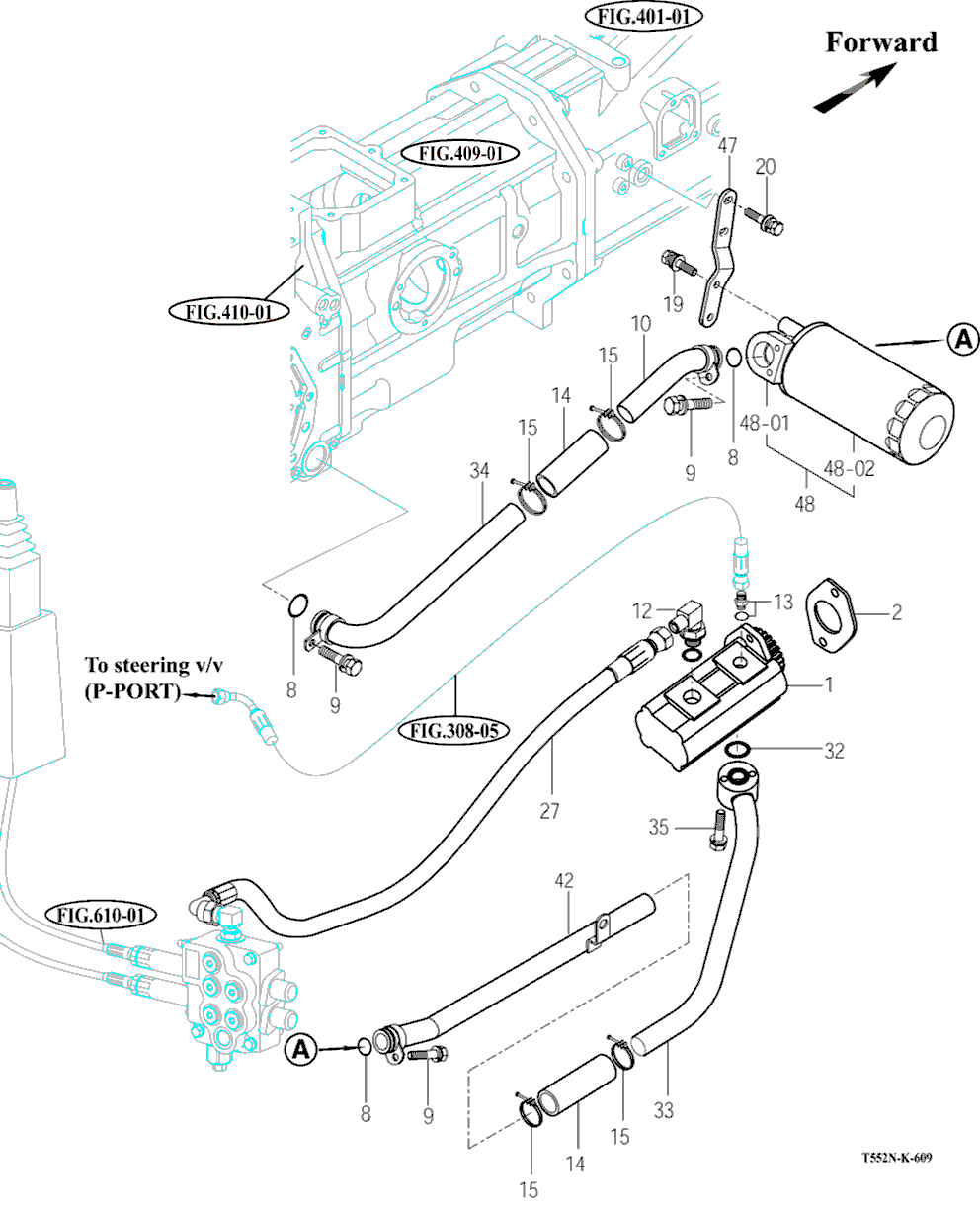 609 - HYDRAULIC PIPES