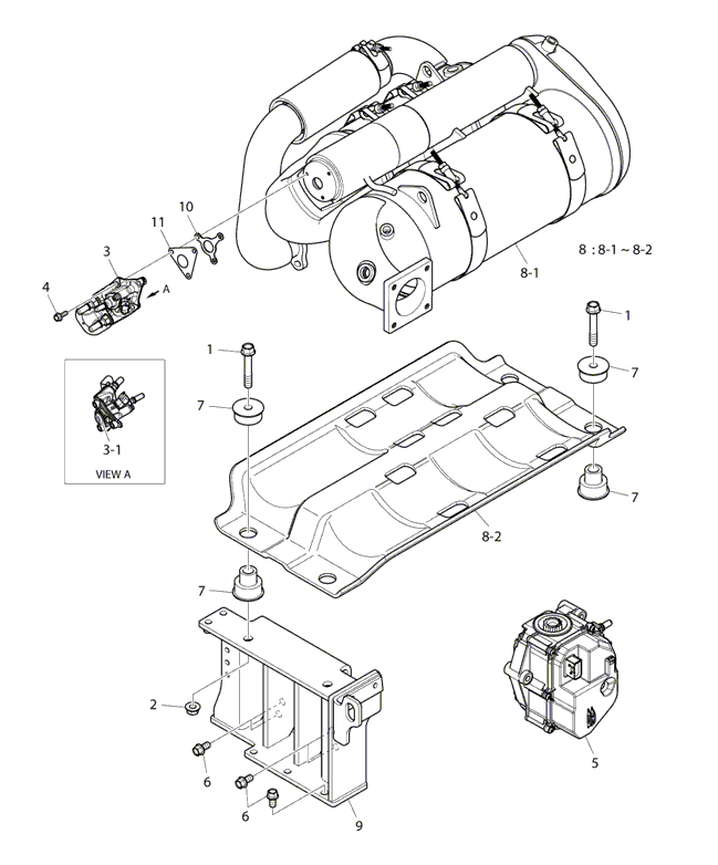 133 - CATALYTIC MUFFLER