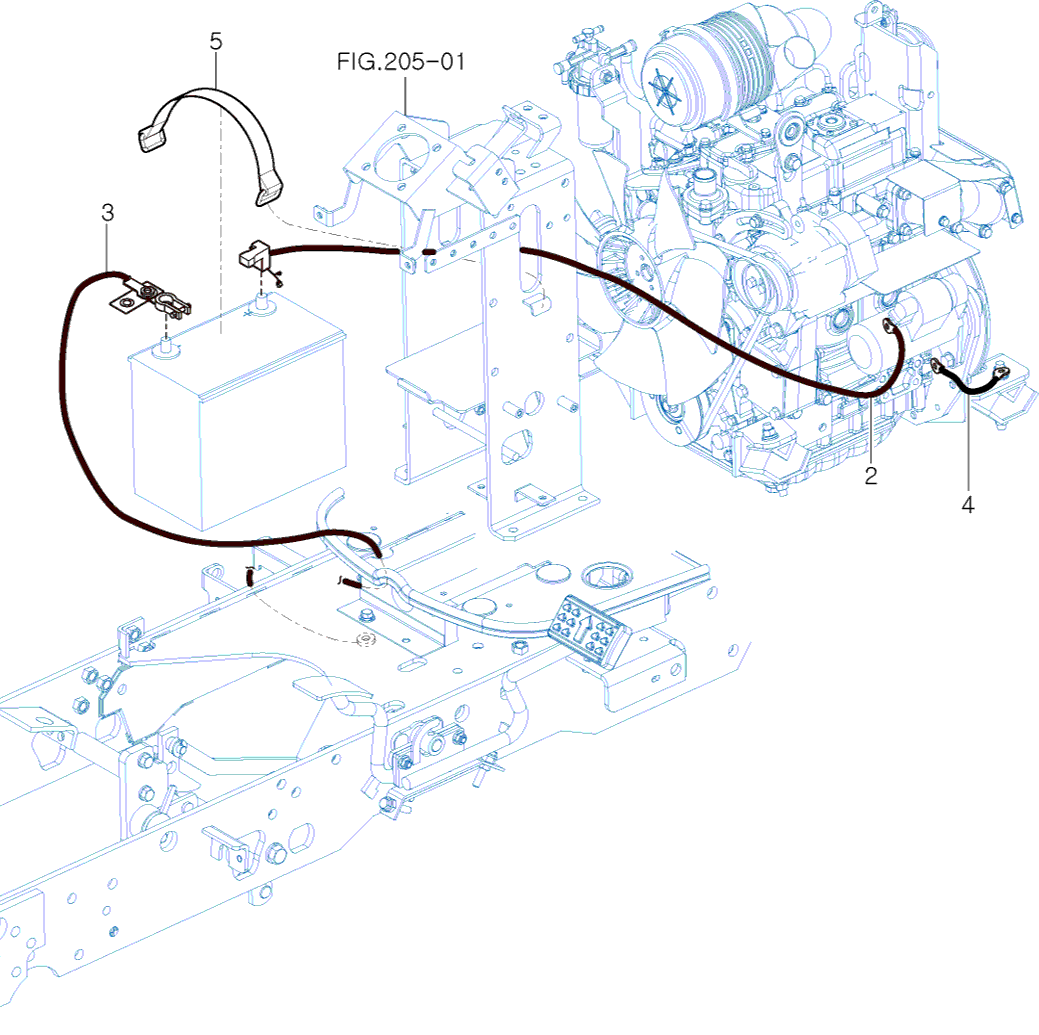 801 - BATTERY MOUNTING