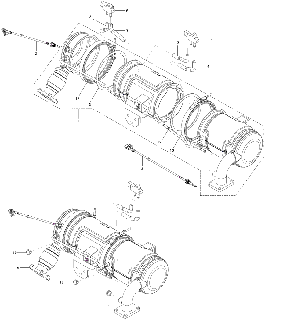 142B - DPF ASS'Y (T494)