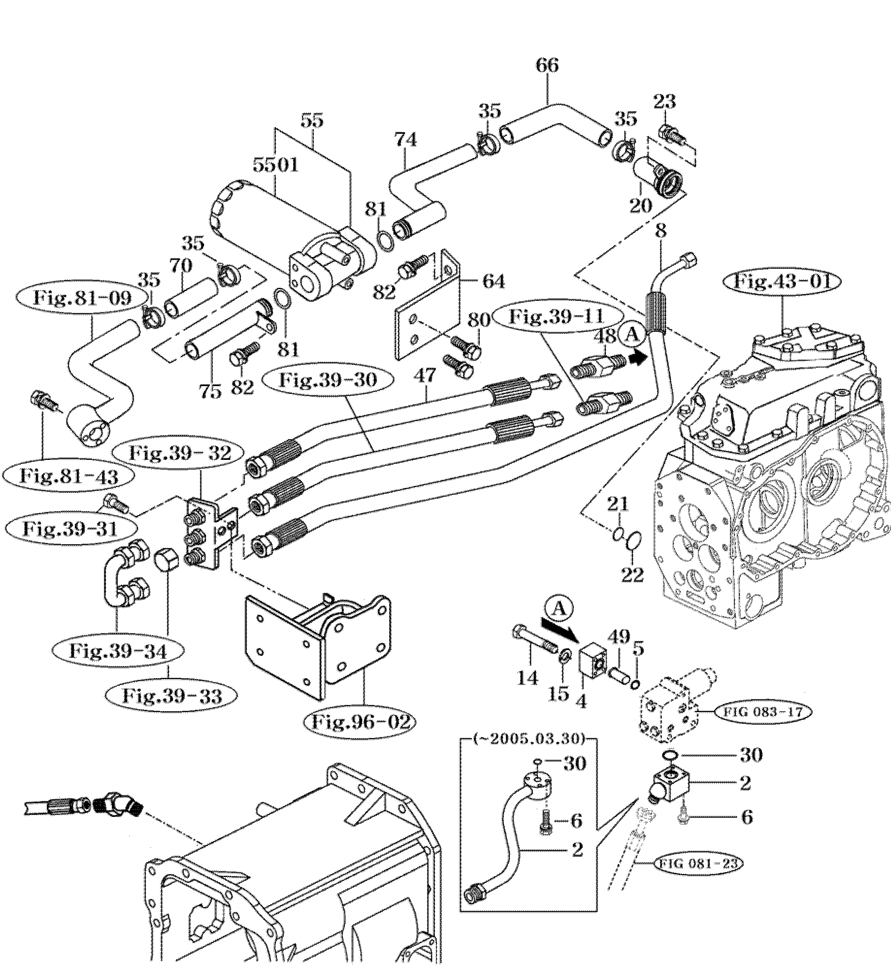 082B - HYDRAULIC PIPE (2)-SPIN ON TYPE
