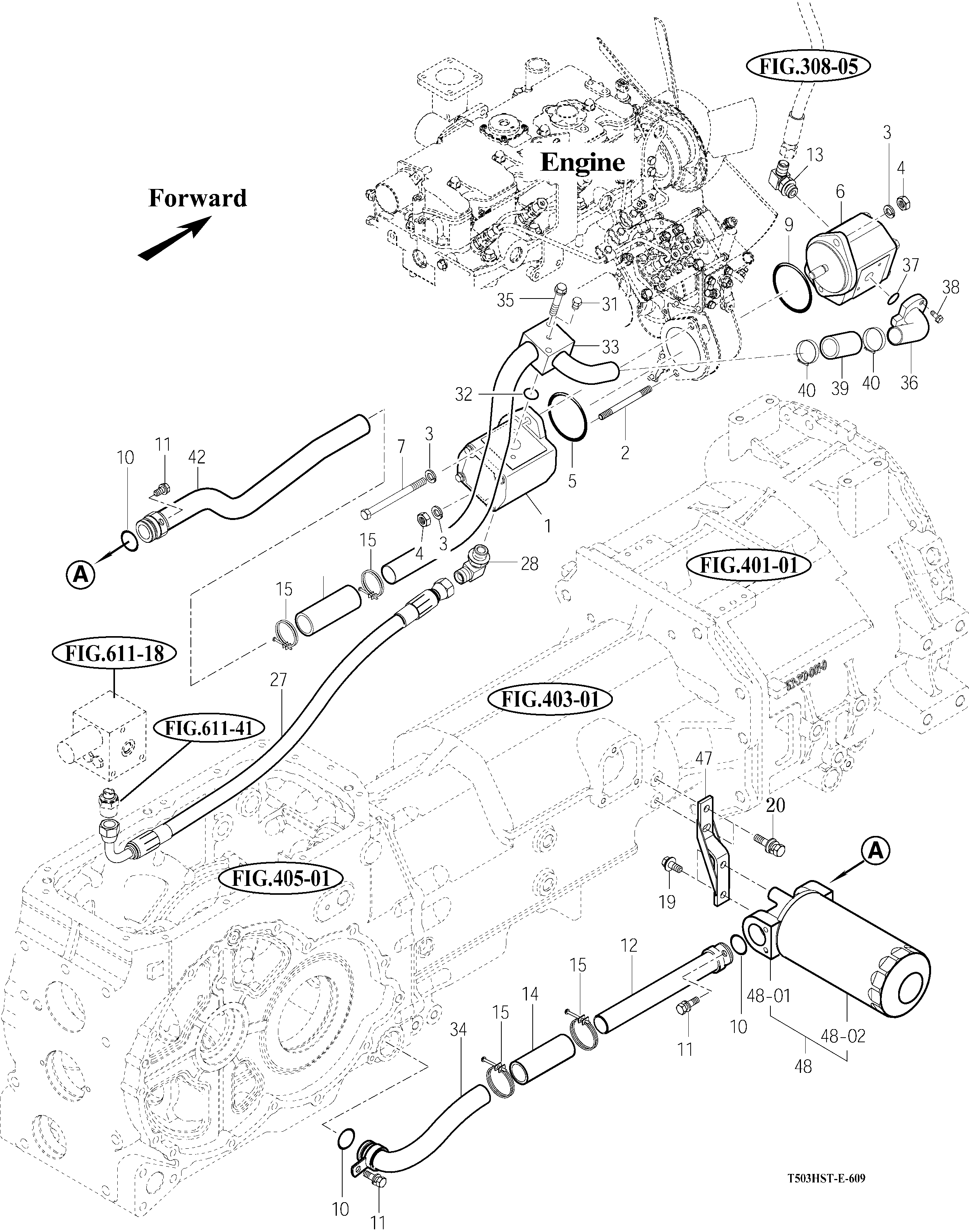 609 - HYDRAULIC PIPES