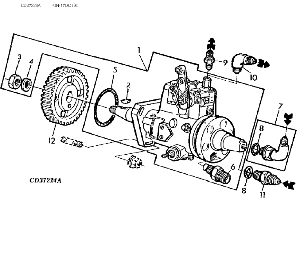 E43 - FUEL INJECTION PUMP