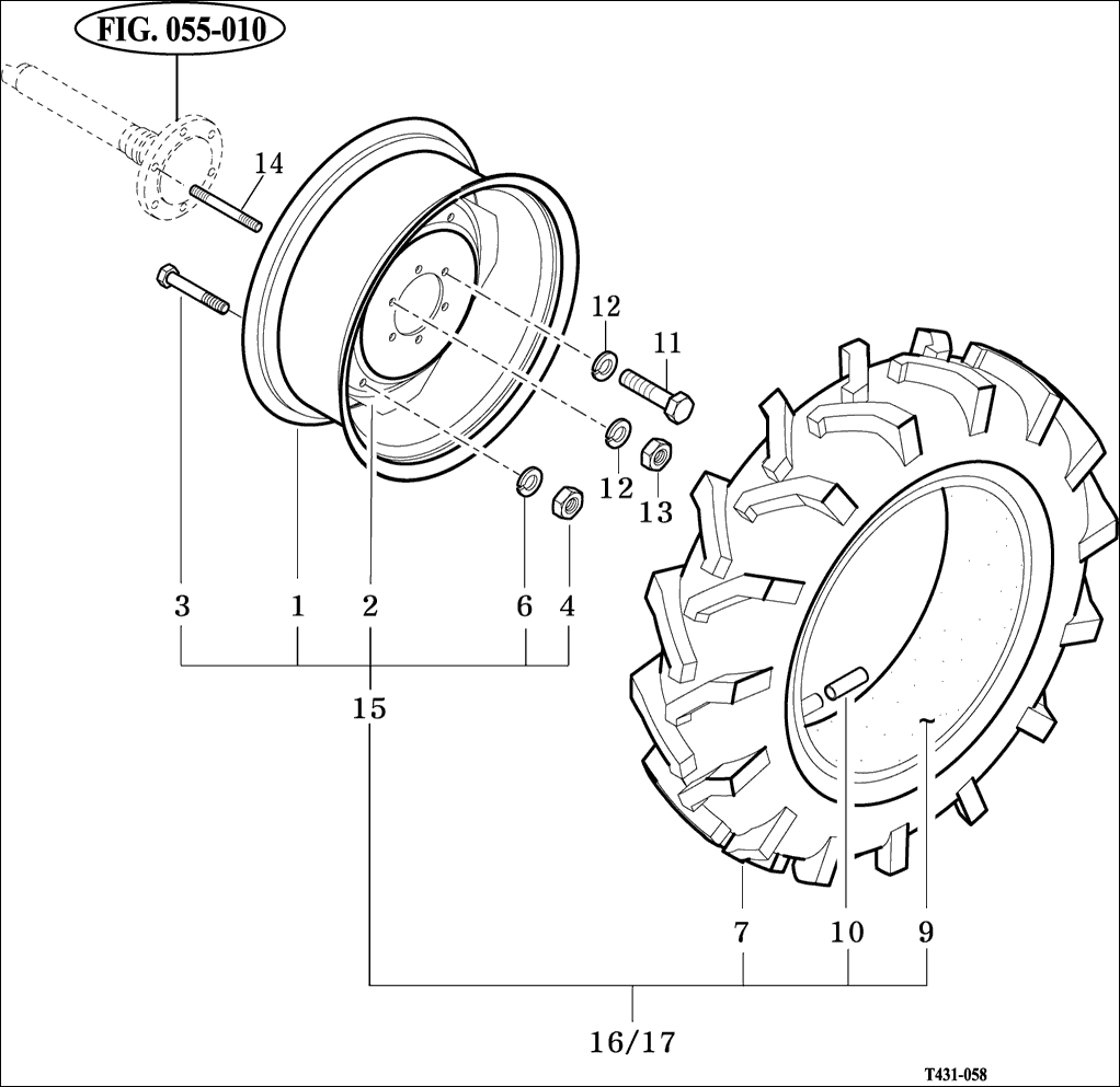 058 - REAR WHEEL MOUNTING