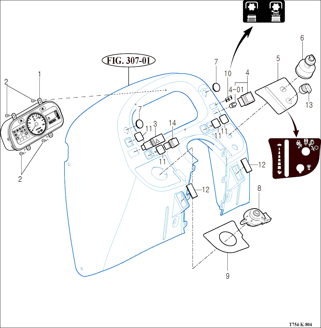 804 - INSTRUMENT PANEL