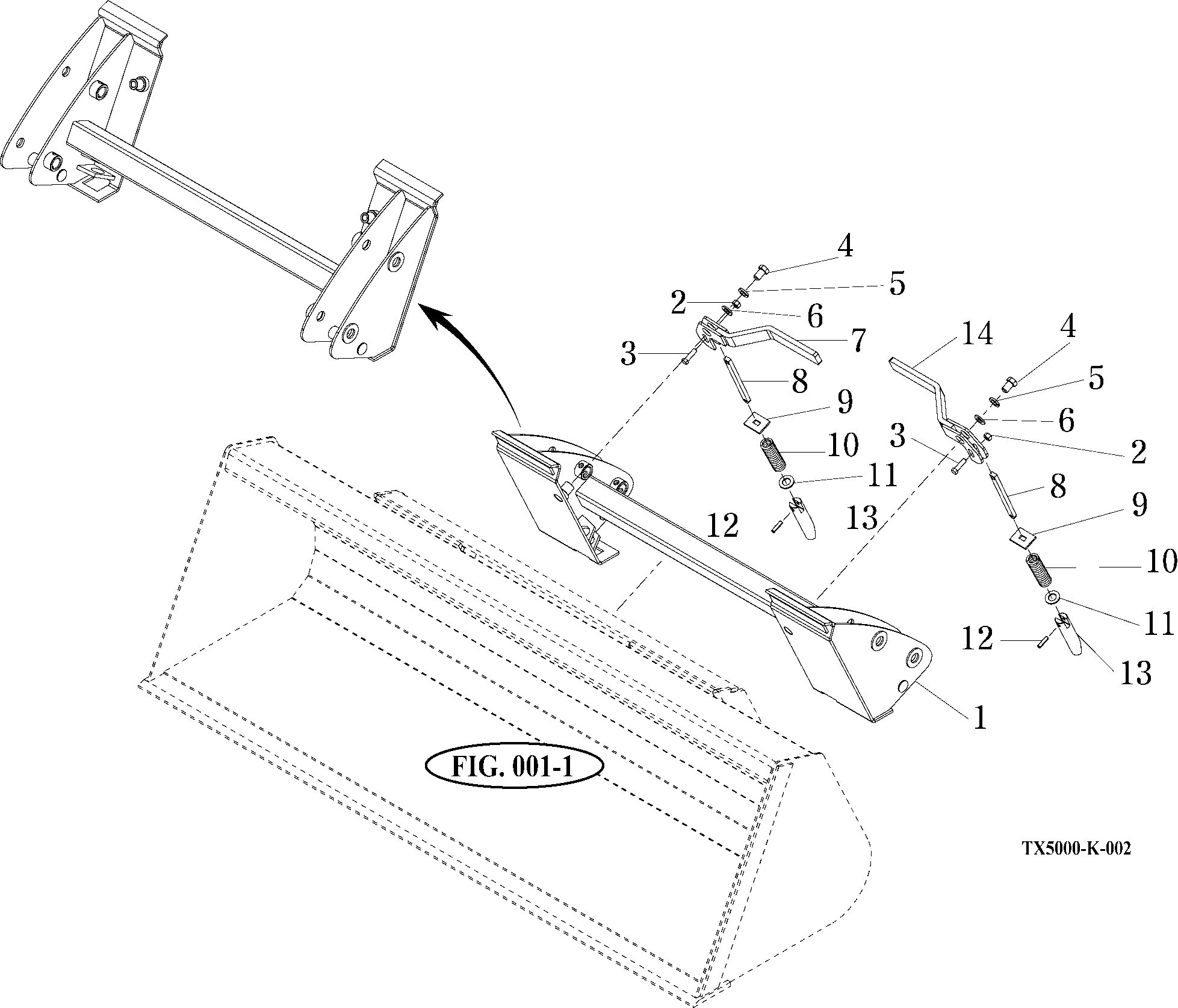 002 - QUICK ATTACHMENT ASSEMBLY