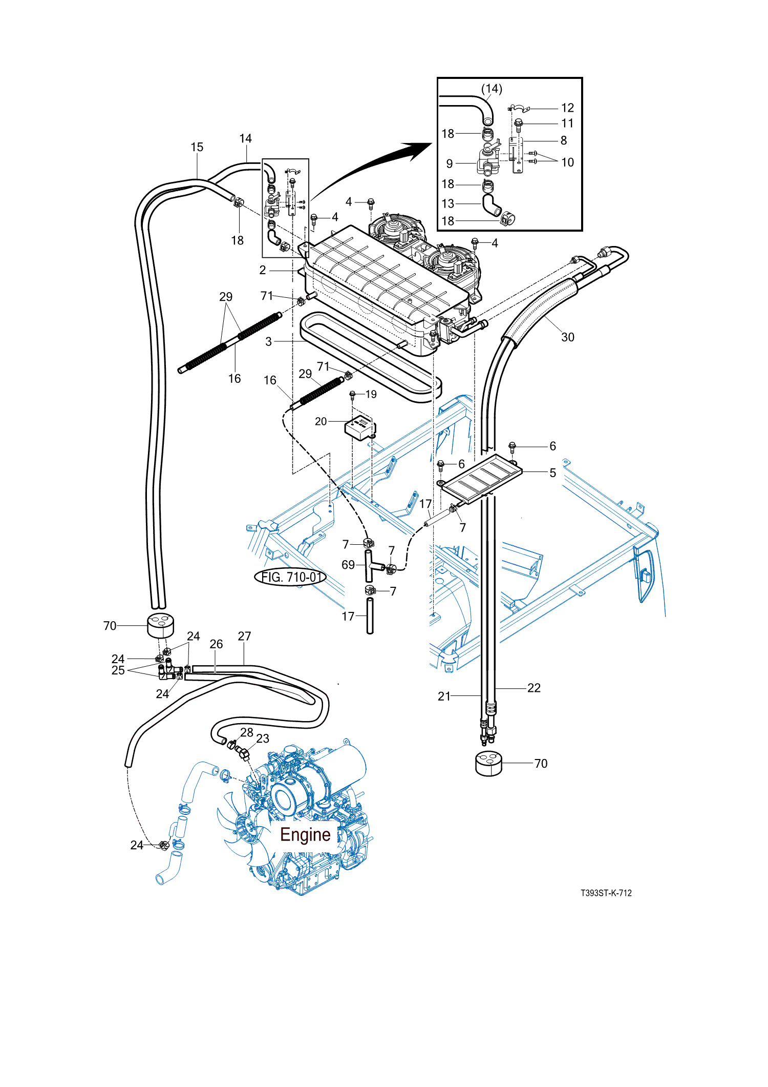712-1 - HEATER & AIR-CON