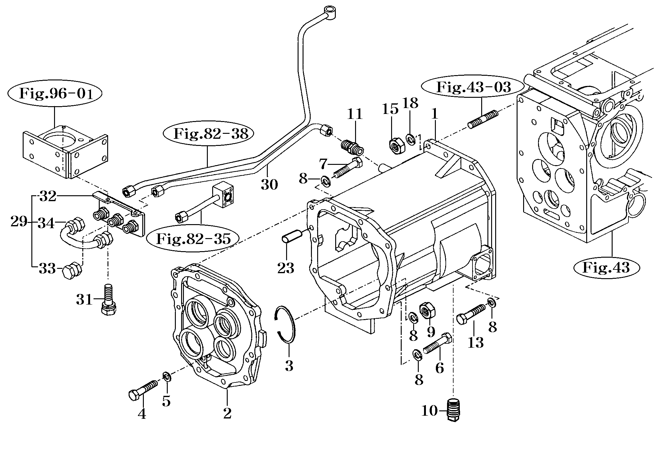 039 - TRANSMISSION MID CASE