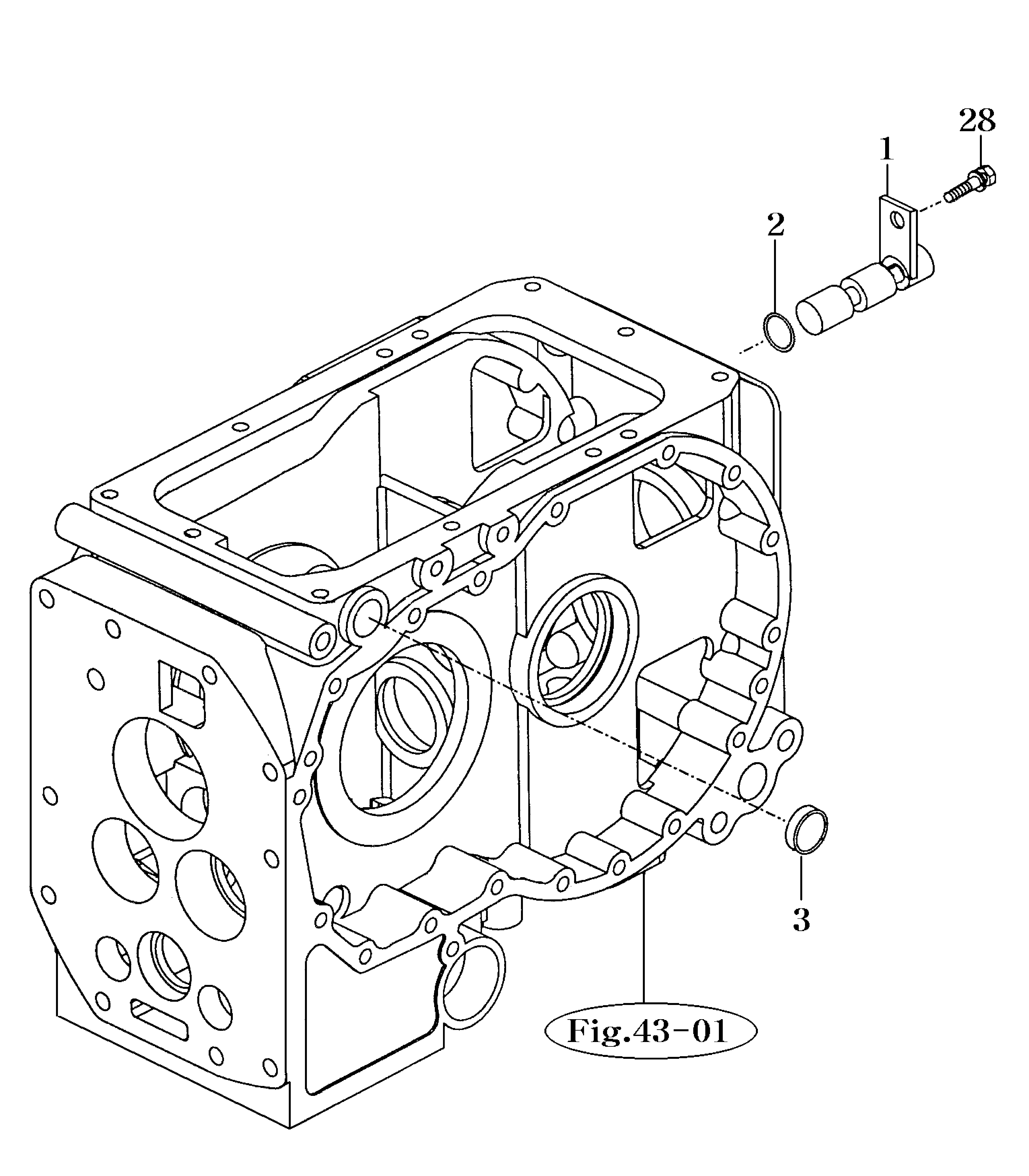 052B - PTO CHANGE LINKAGE-1 SPEED