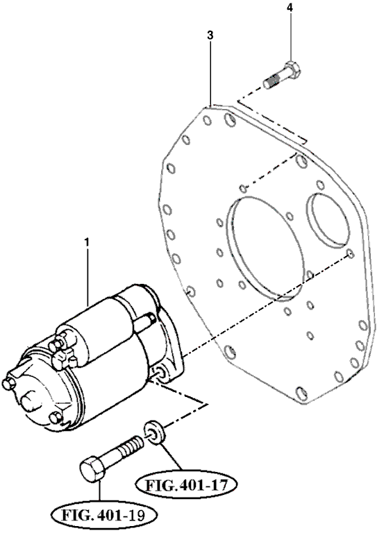 130 - STARTING MOTOR GROUP-ELECTRIC