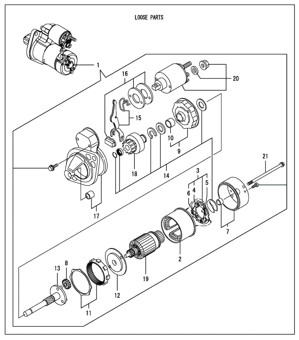 114 - STARTING MOTOR