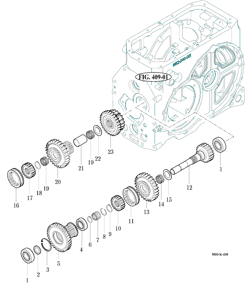 410 - SUB CHANGE GEARS