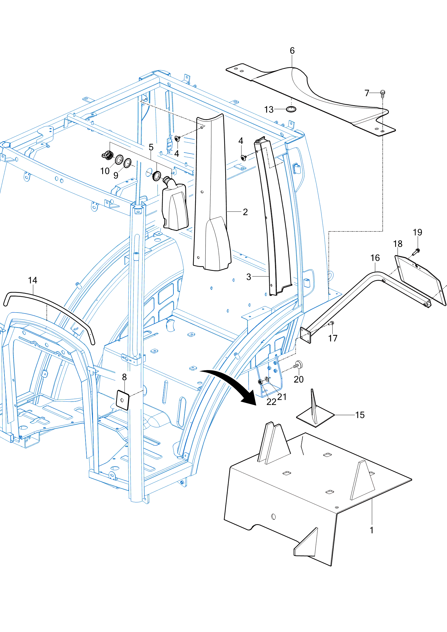 719 - CABIN INTERIOR