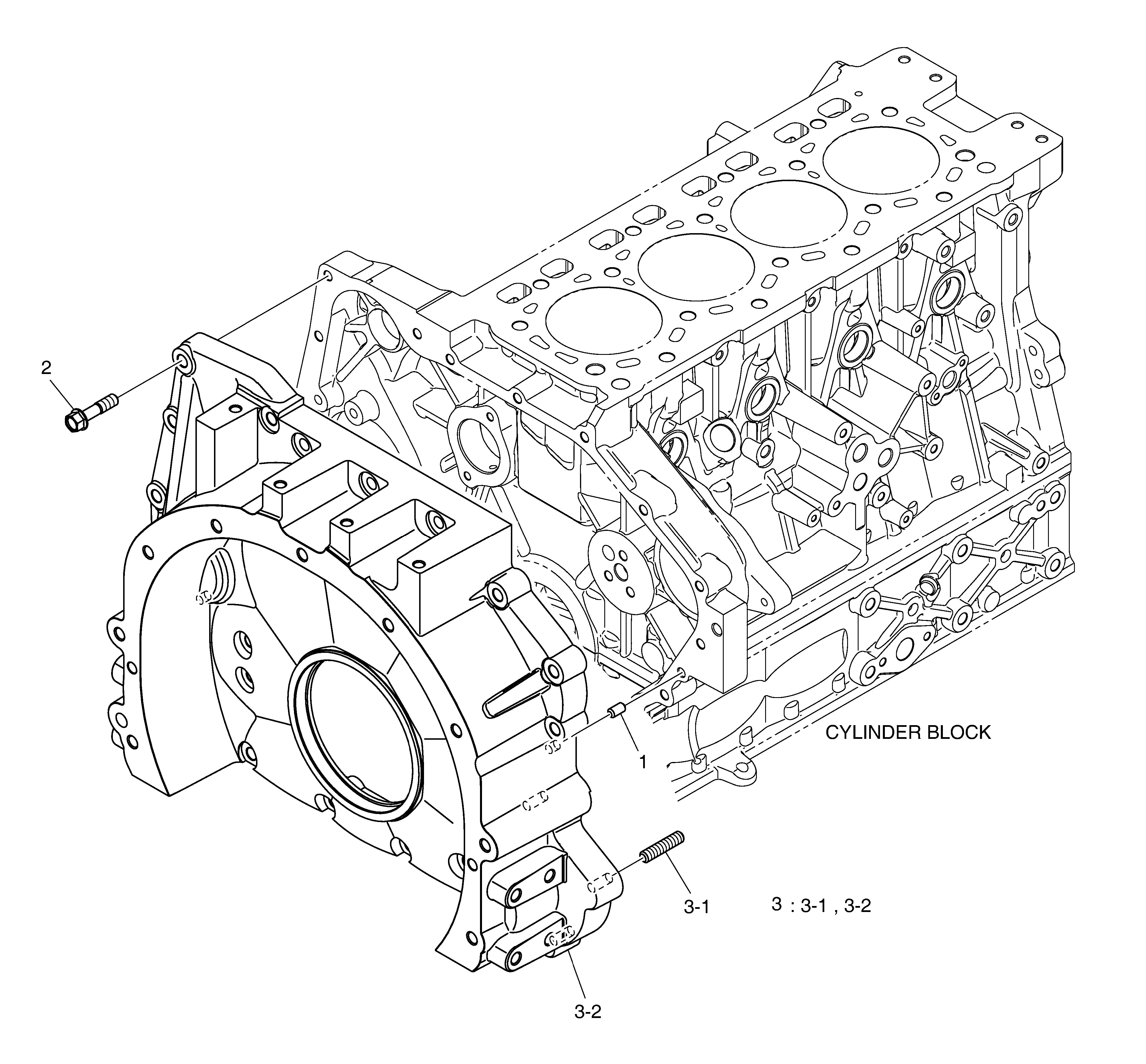 114 - FLYWHEEL HOUSING 114 - FLYWHEEL HOUSING