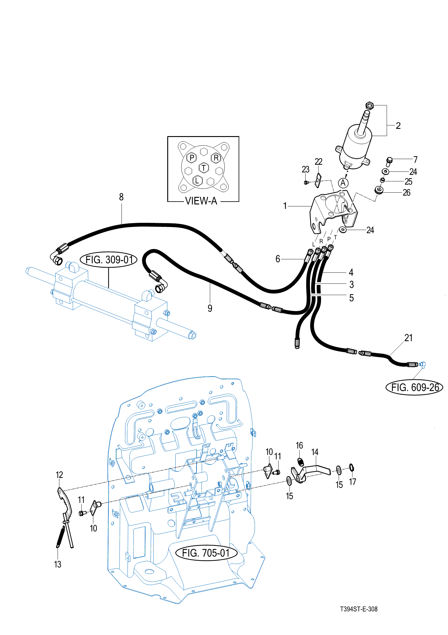 308 - STEERING VALVE & PARKING