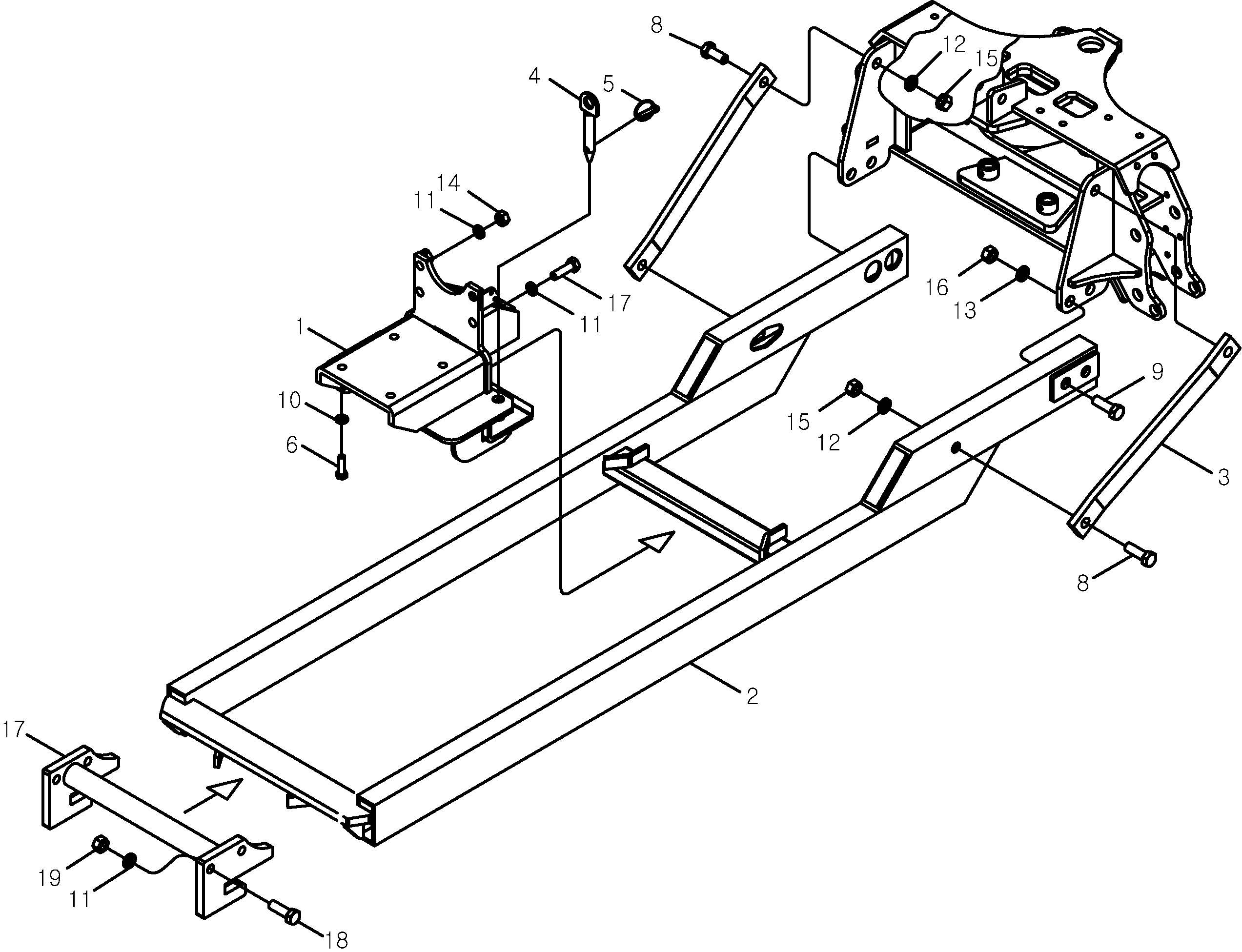 040 - T400 T451 SUB. FRAME