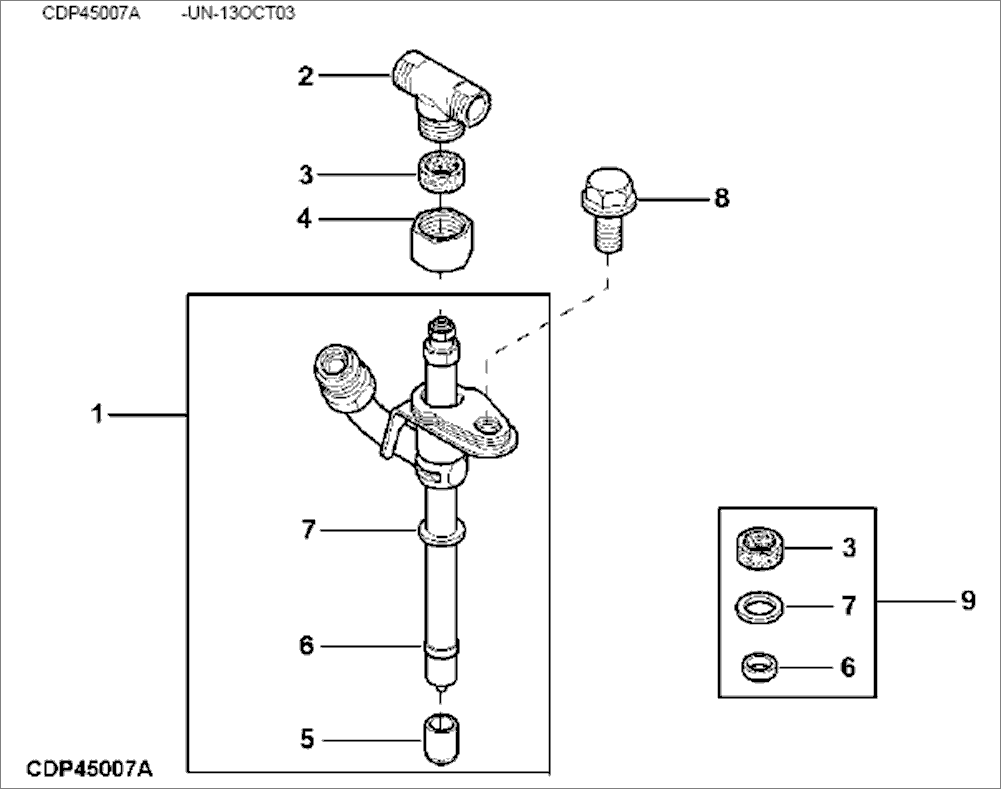 139 - INJECTION NOZZLE