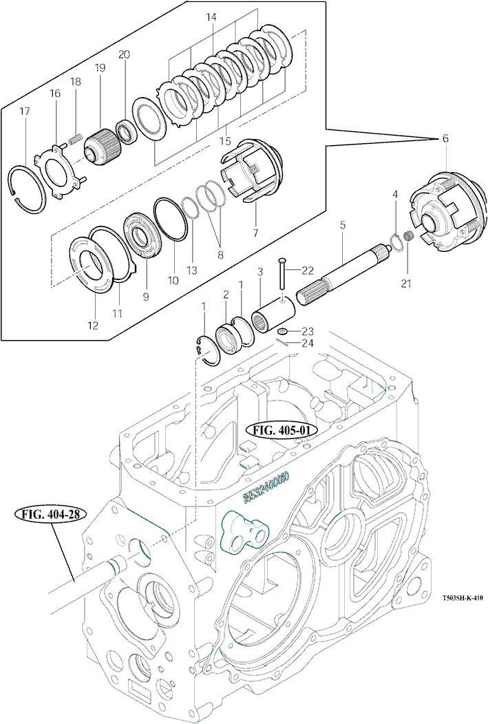 410 - P.T.O DRIVE SHAFT 410 - P.T.O DRIVE SHAFT