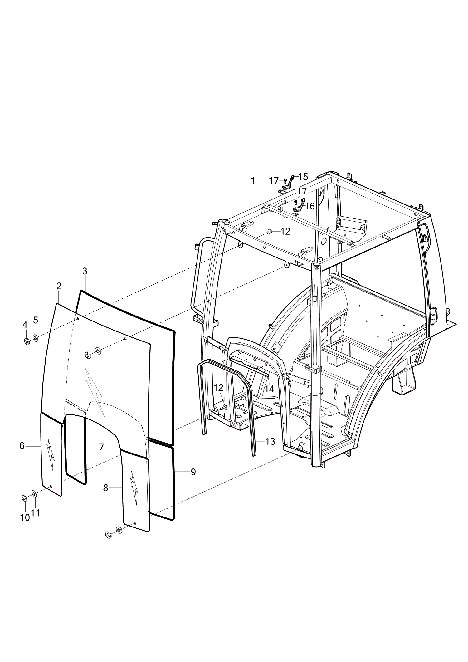 708 - FRONT GLASS (2022-11-01 ~) 708 - FRONT GLASS (2022-11-01 ~)