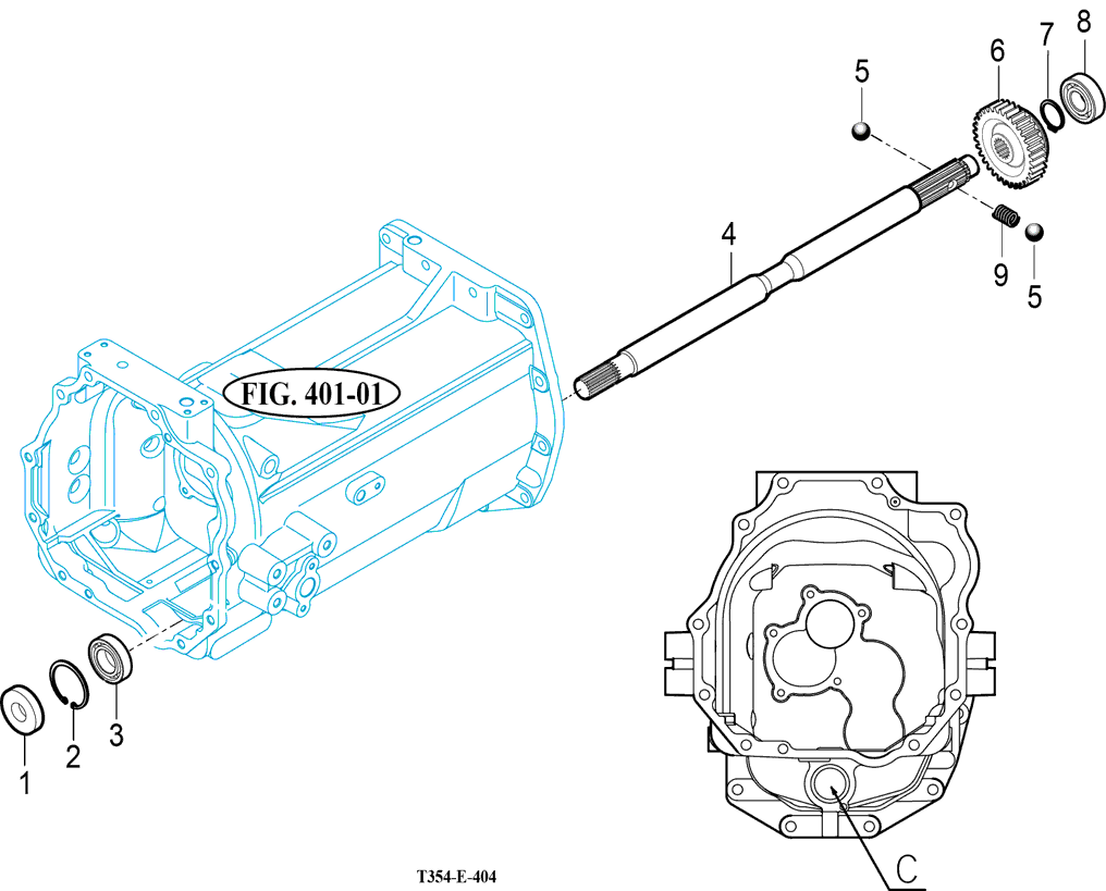 404 - 4WD DRIVE GEAR