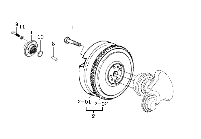120 - FLYWHEEL